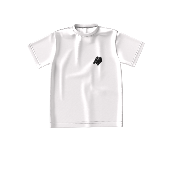 【白】ビッグシルエットTシャツ - S - 両面