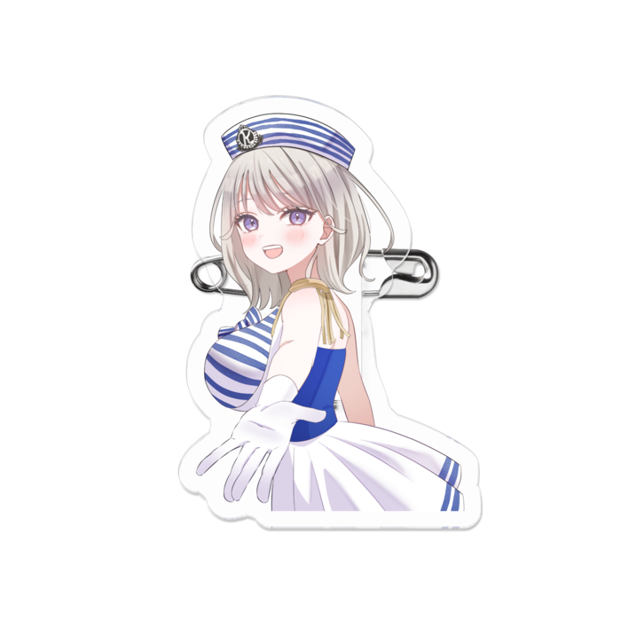 アクリルバッジ - 50 x 50 (mm)