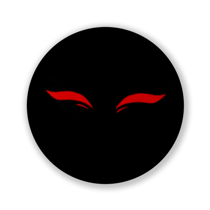 缶バッジ（黒モヤver.） - 32mm