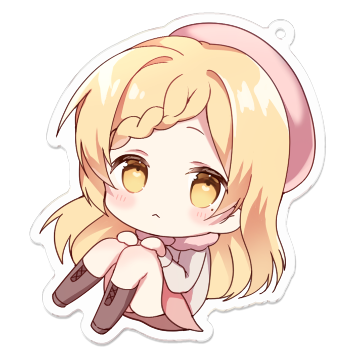 アクリルキーホルダー - 70 x 70 (mm)