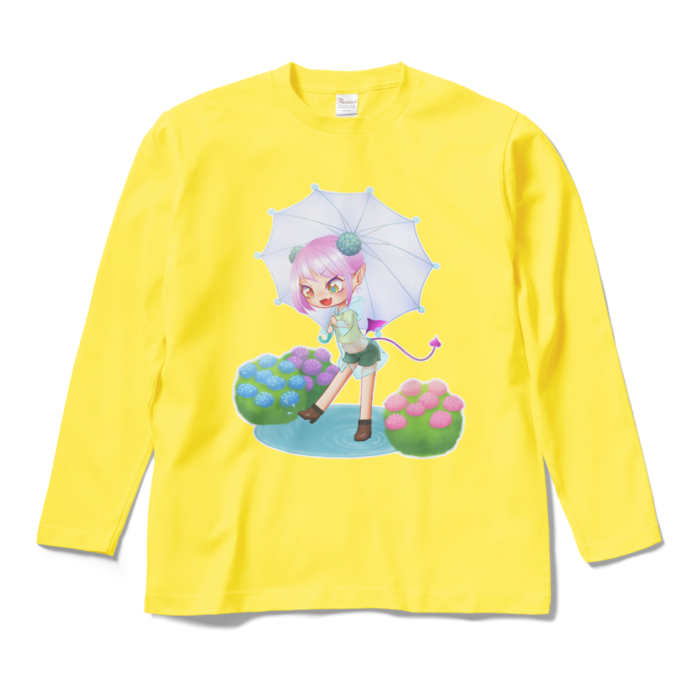 ロングスリーブTシャツ - M - イエロー