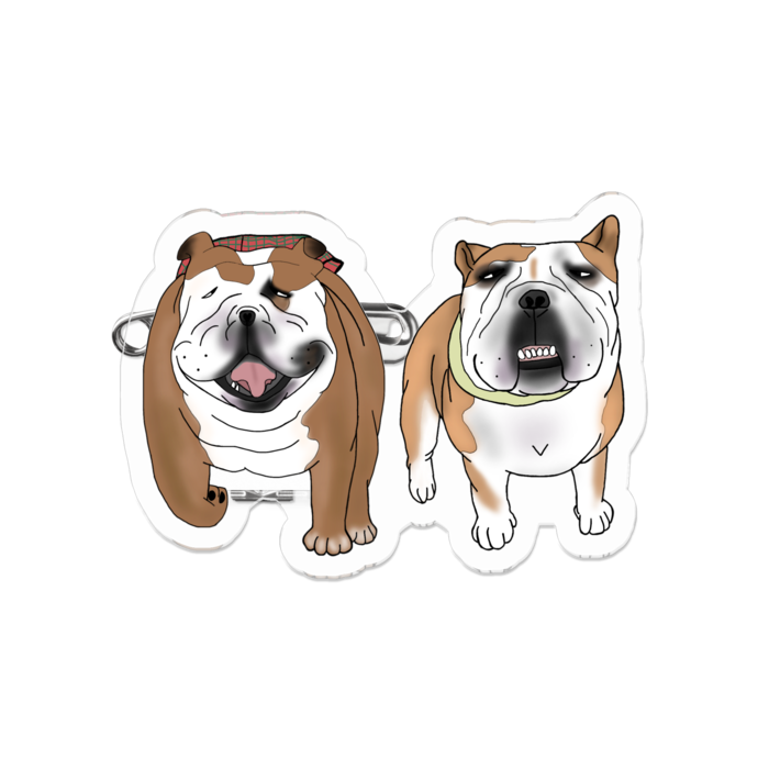 アクリルバッジ - 50 x 50 (mm)