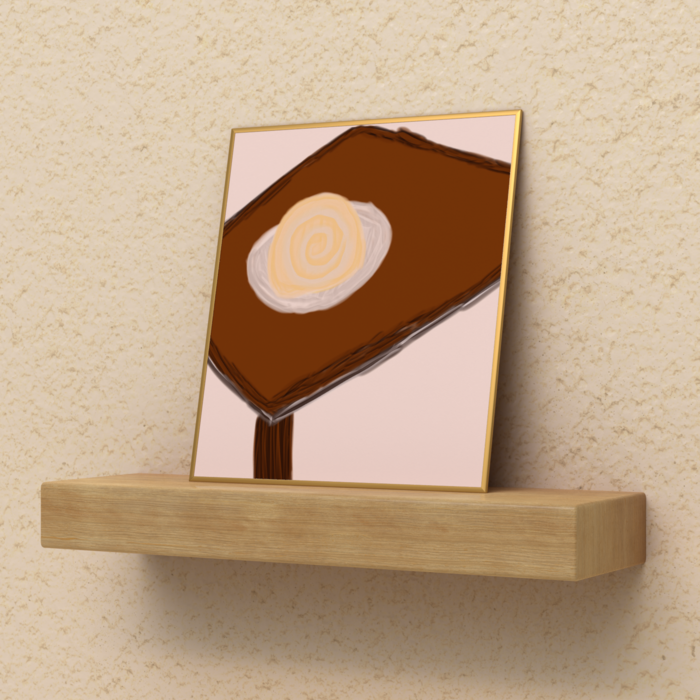 色紙 - ミニ（H135 × W120mm）