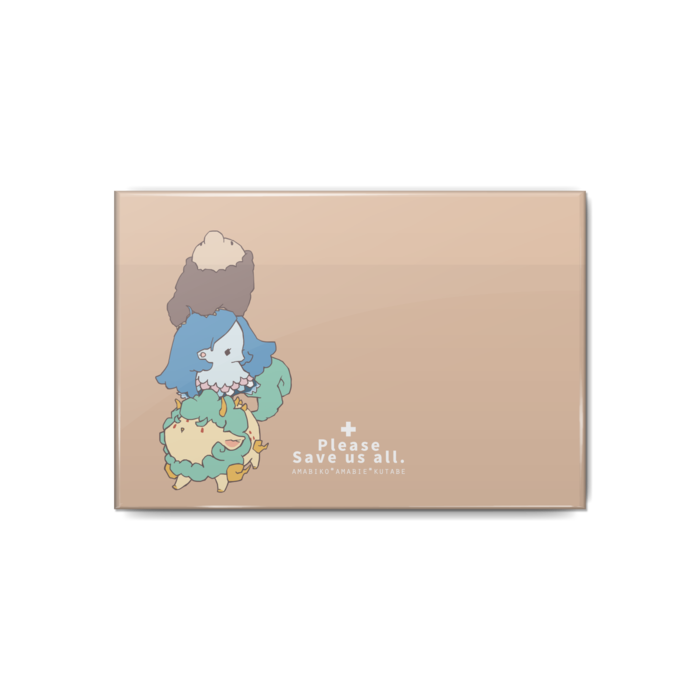 缶バッジ - 80x54mm