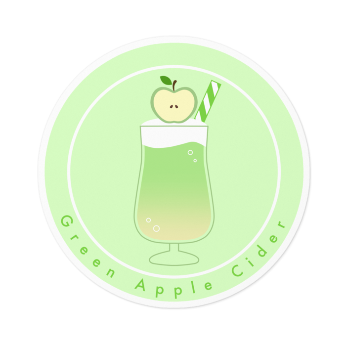 ステッカー - 100 x 100 (mm)