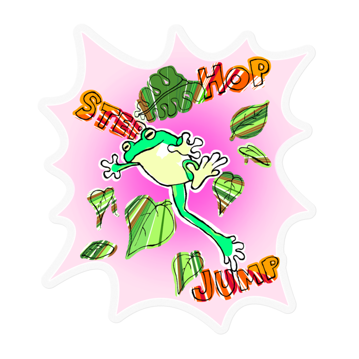 ステッカー - 100 x 100 (mm)