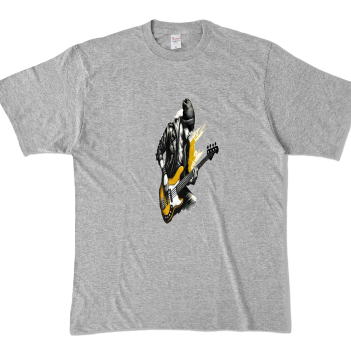 カラーTシャツ - XL - 杢グレー (濃色)