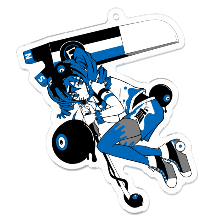 アクリルキーホルダー - 70 x 70 (mm)