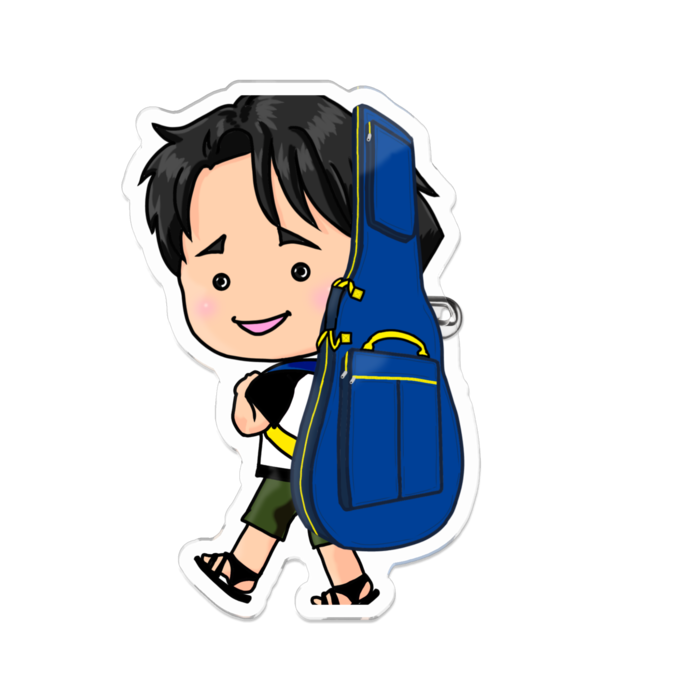 アクリルバッジ - 70 x 70 (mm)