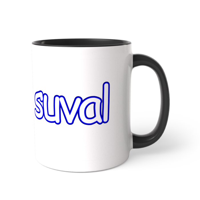 ツートンカラーマグカップ - 直径 8.2cm / 高さ 9.5cm