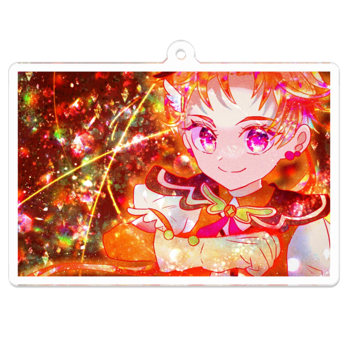 アクリルキーホルダー - 70 x 70 (mm)