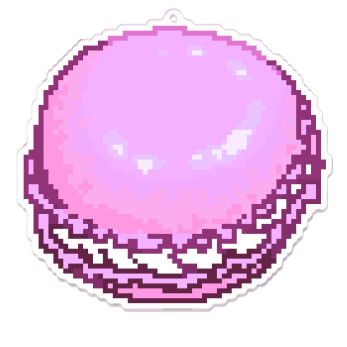 アクリルキーホルダー - 100 x 100 (mm)