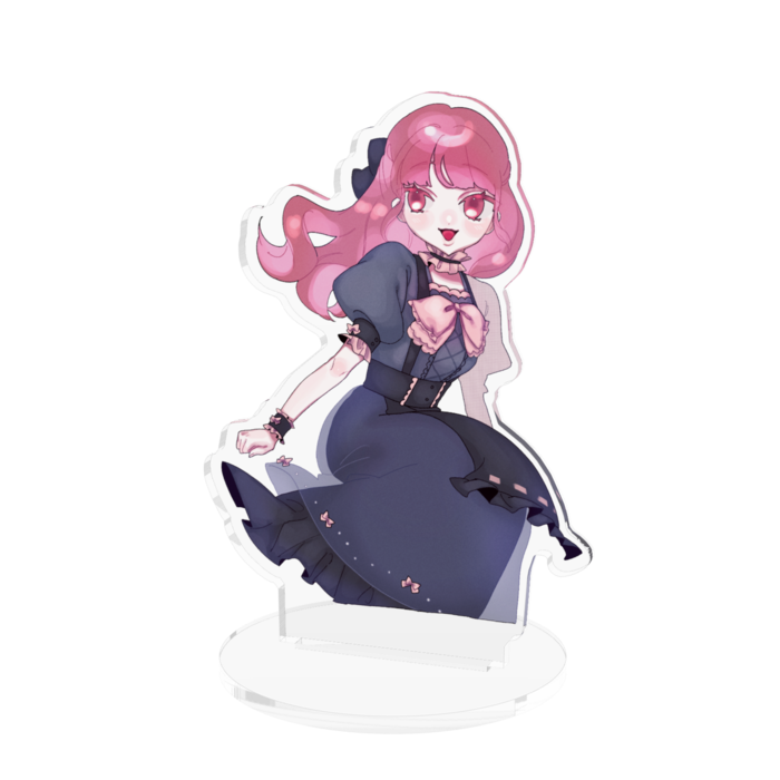 聖乃むむアクリルフィギュア - 100 × 100 (mm)