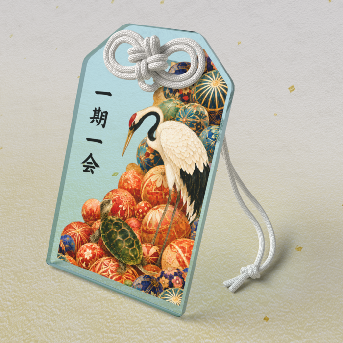 アクリルお守り - 50 × 80mm