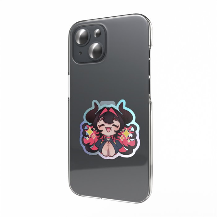 オーロラスマホステッカー - 縦