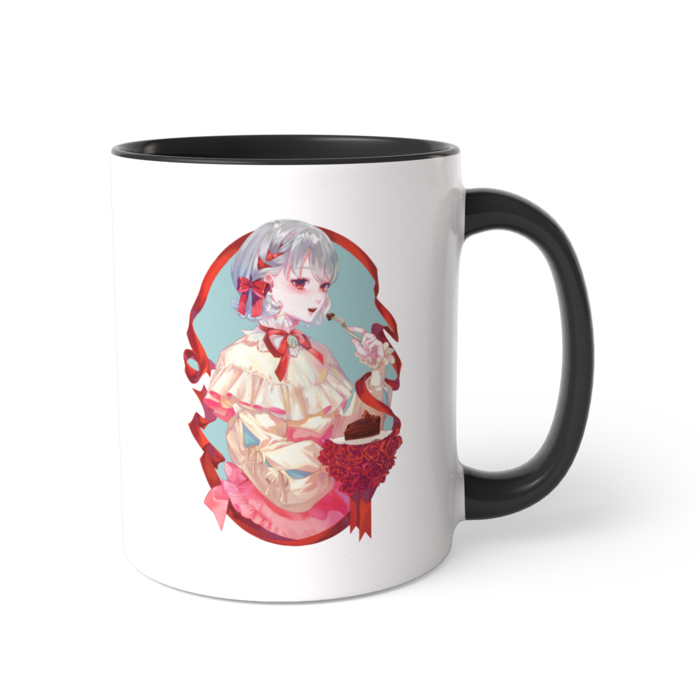 ツートンカラーマグカップ - 直径 8.2cm / 高さ 9.5cm