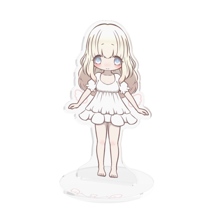 本当に天使なのかも… - 100x100mm