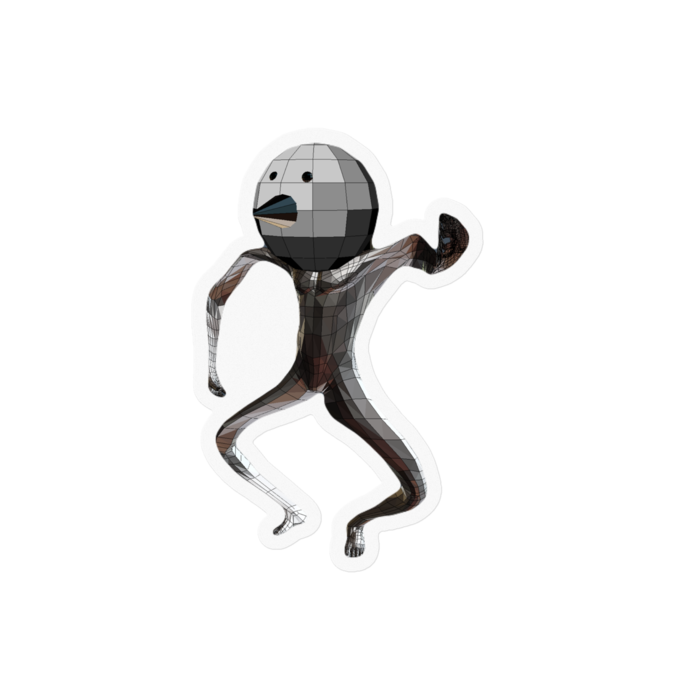 ステッカー - 100 x 100 (mm)(1)