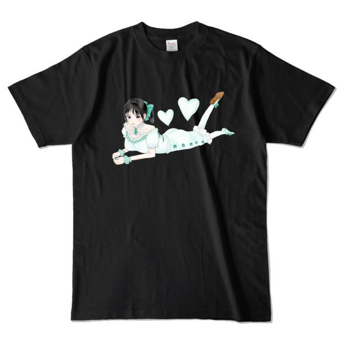 カラーTシャツ - L - ブラック （濃色）