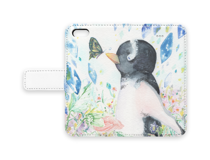 手帳型iPhoneケース - iPhone 5 / SE - ストラップ穴 なし