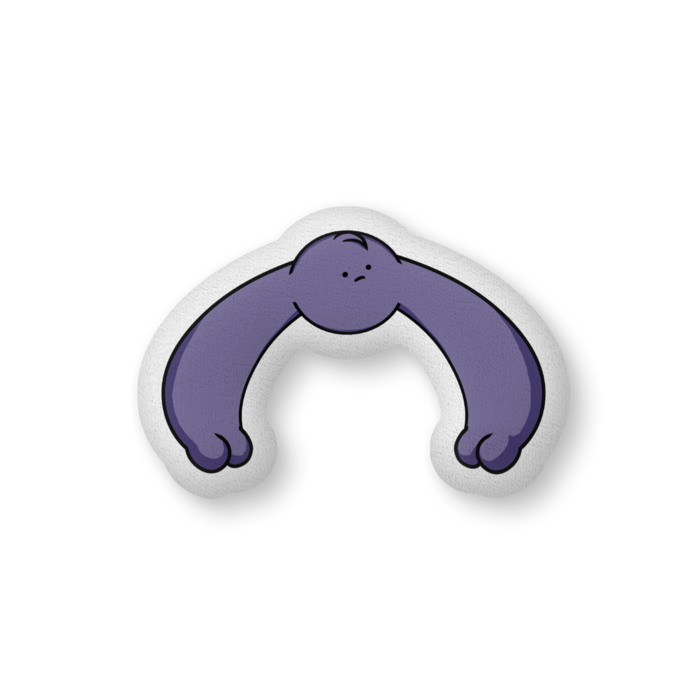 ふかふかクッション - 中（H36×W56cm） - 両面