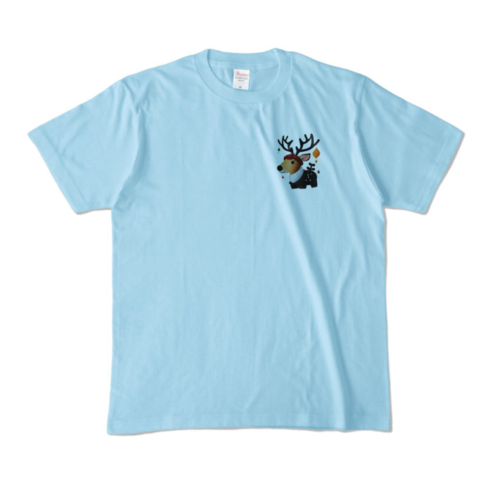 カラーTシャツ - M - ライトブルー (淡色)