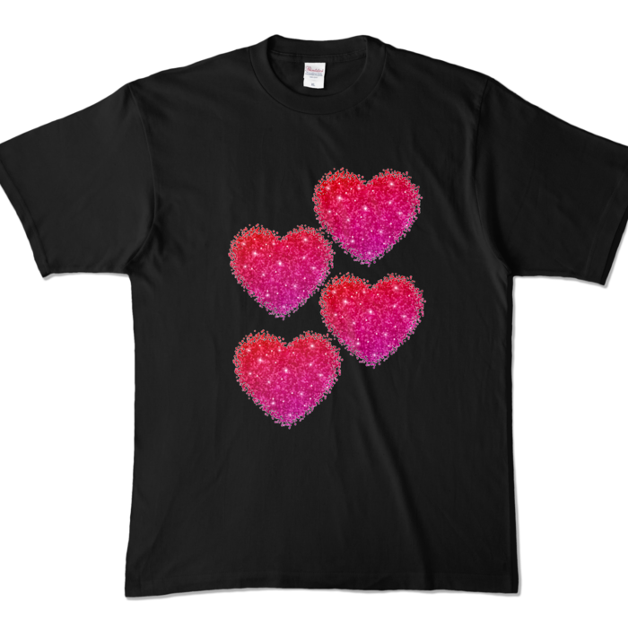 カラーTシャツ - XL - ブラック (濃色)