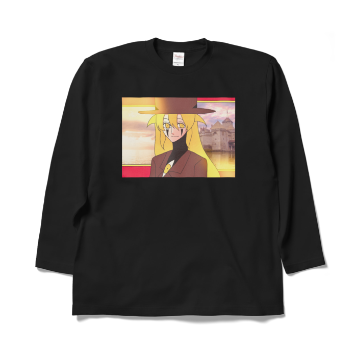 ロングスリーブTシャツ - XL - ブラック