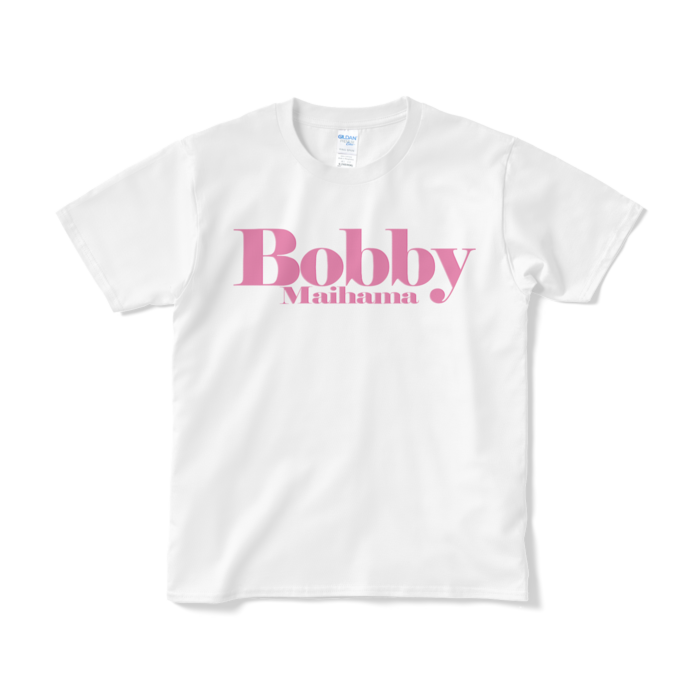 BobbyのTシャツ（ピーチロゴ） - S - ホワイト