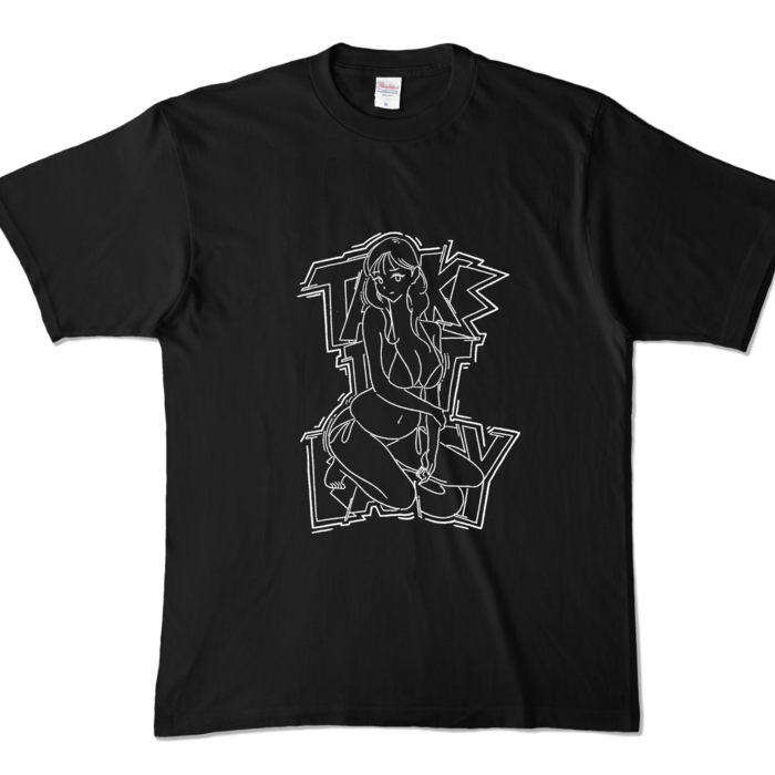 カラーTシャツ - XL - ブラック (濃色)
