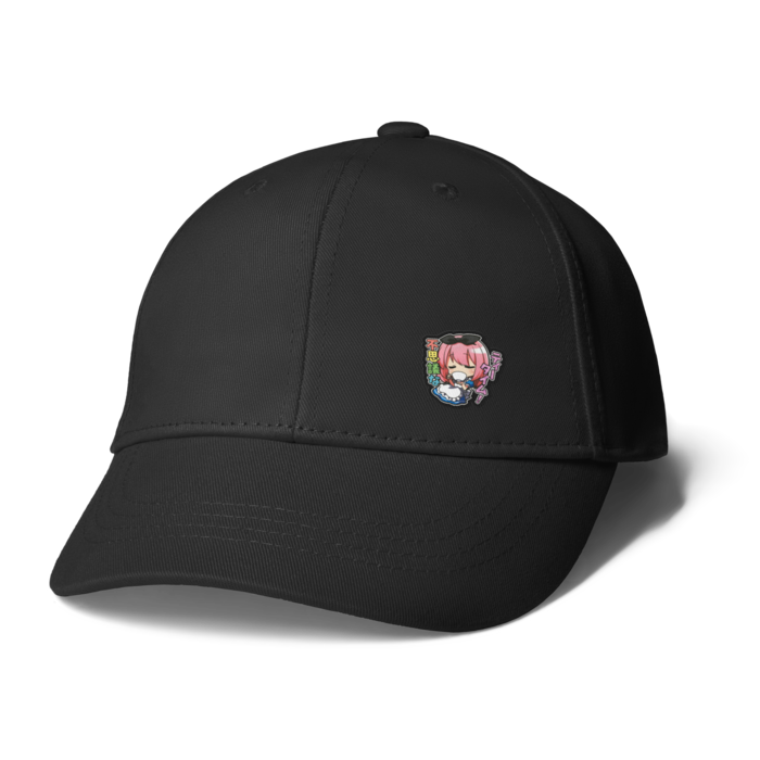 キャップ - ブラック