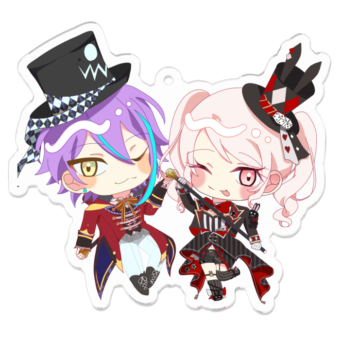 アクリルキーホルダー - 70 x 70 (mm)