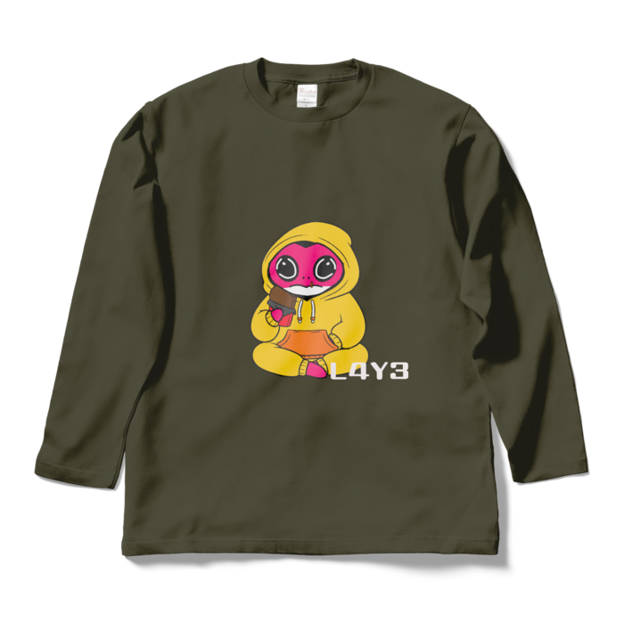 ロングスリーブTシャツ - L - アーミーグリーン