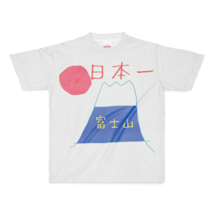 フルグラフィックTシャツ - M - 正面印刷のみ