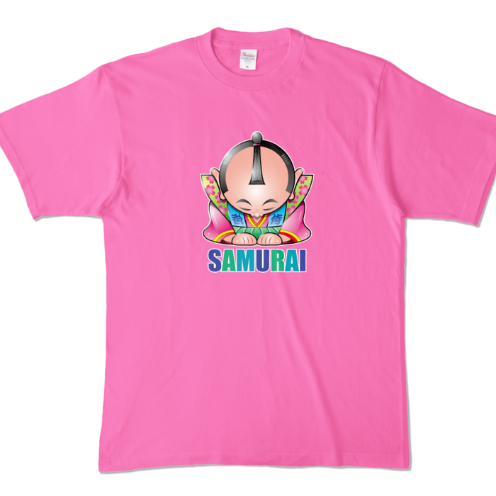 カラーTシャツ - XL - ピンク (濃色)