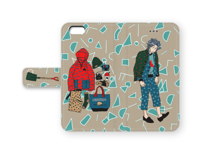 手帳型iPhoneケース - iPhone6