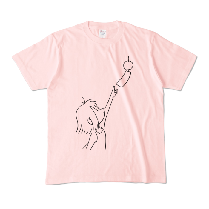 カラーTシャツ - M - ライトピンク (淡色)