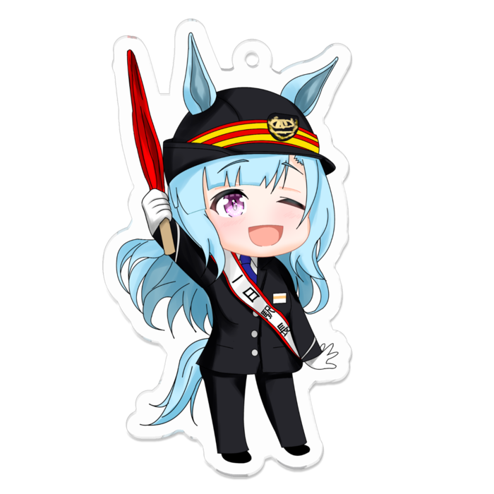 アクリルキーホルダー - 70 x 70 (mm)