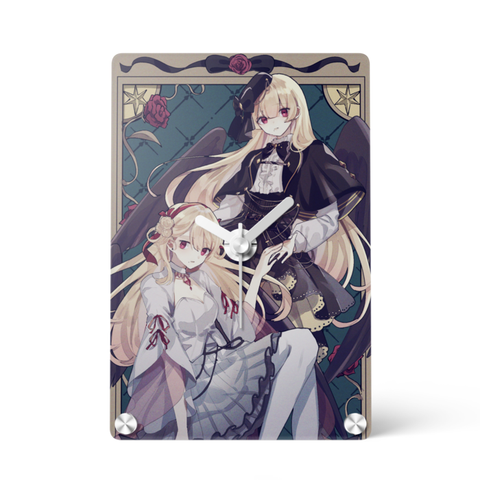 アクリル時計 - 100x148mm