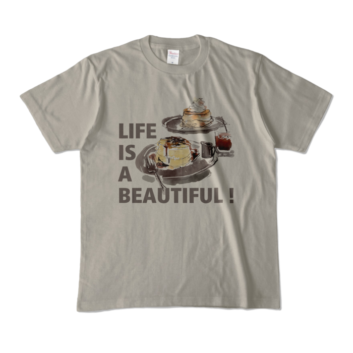 カラーTシャツ - M - シルバーグレー (淡色)