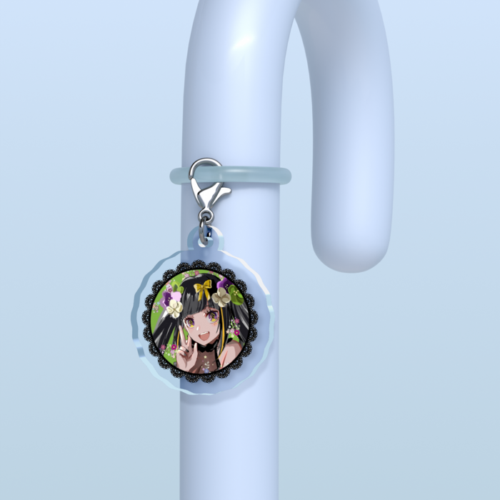 めじるしチャーム - W30 × H30mm 以内(クリア)