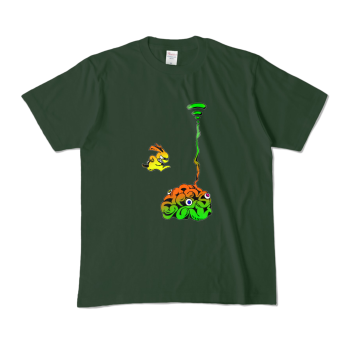 カラーTシャツ - M - フォレスト (濃色)(5)