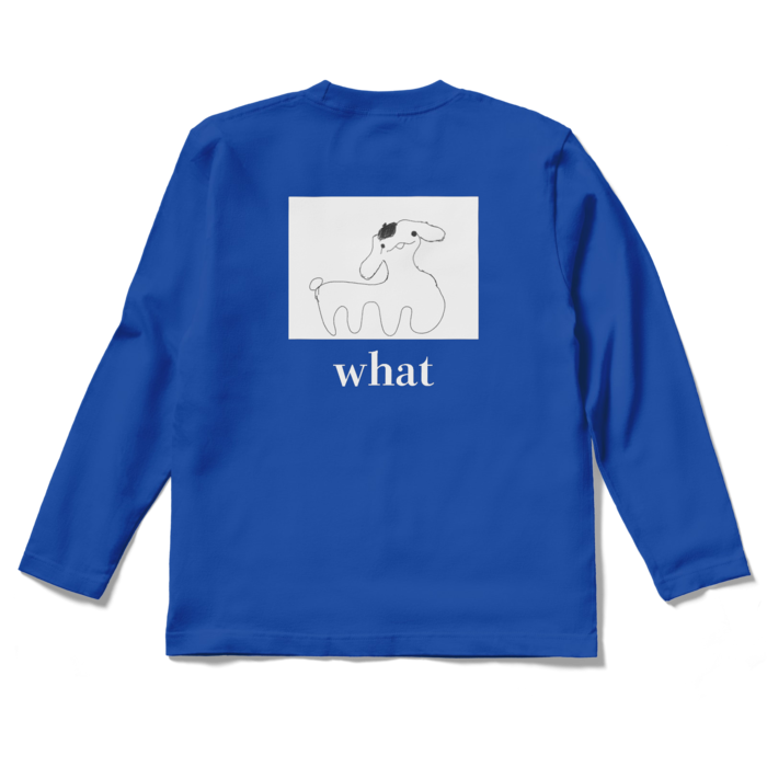 ロングスリーブTシャツ - S - ロイヤルブルー