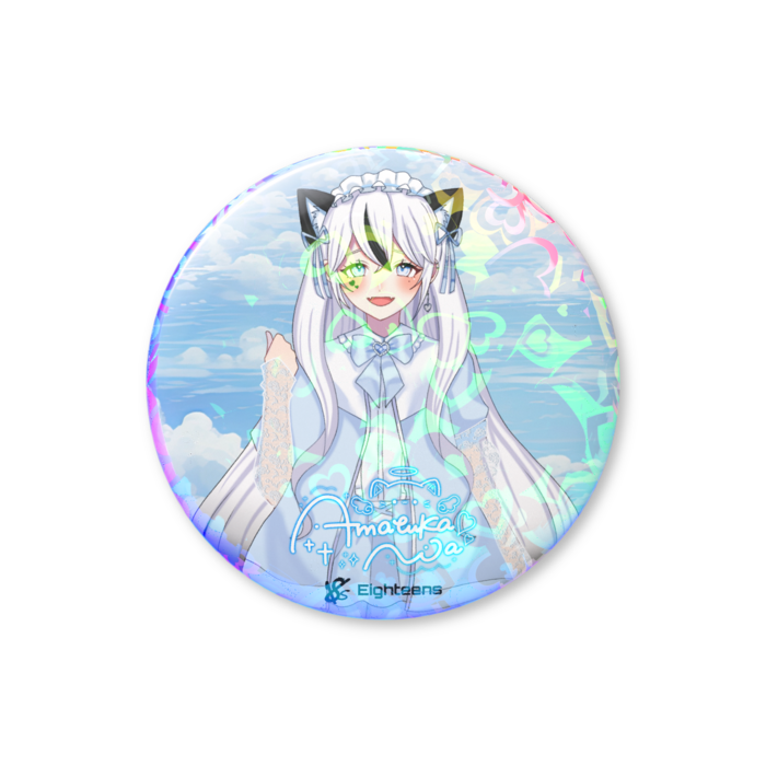 ホログラム缶バッジ - 44mm