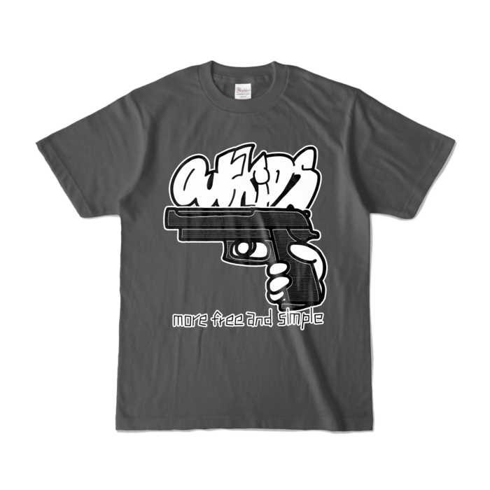 カラーTシャツ - S - チャコール (濃色)