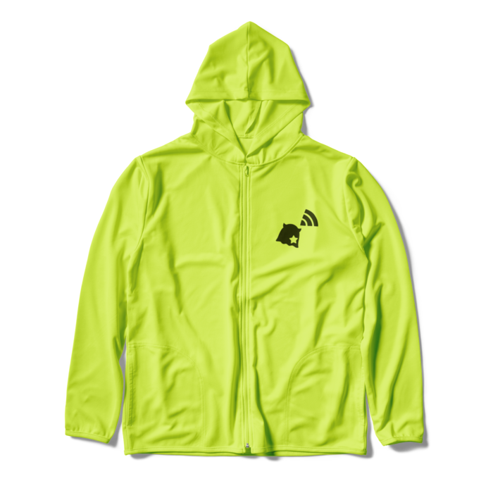 ジップパーカー - XL - ライトグリーン