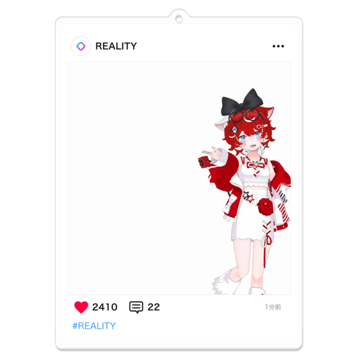 アクリルキーホルダー - 100 x 100 (mm)