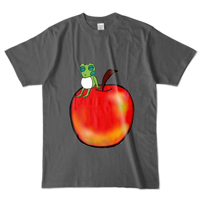 カラーTシャツ - L - チャコール (濃色)