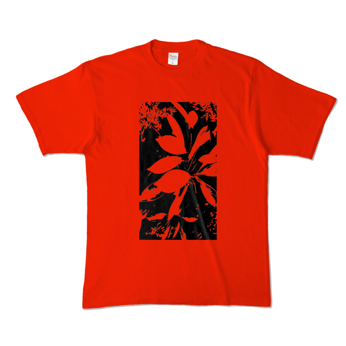 カラーTシャツ - XL - レッド (濃色)