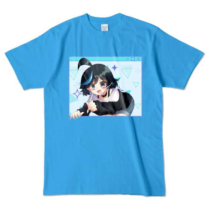 カラーTシャツ - L - ターコイズ (濃色)